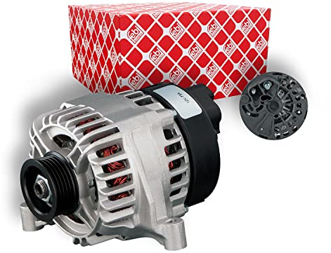 febi bilstein 101509 Generator , 1 Stück | Kompatibel mit: FIAT 500, DOBLO Großraumlimousine, DOBLO Kasten/Großraumlimousine, FIORINO Kasten/Großraumlimousine