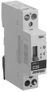 Chauffe eau instantané electrique - Tableau électrique - Coffret modulaire étanche Tableau - Module électrique Chauffe-Eau - Contacteur Jour/Nuit 20A 230V - Debflex - 707810