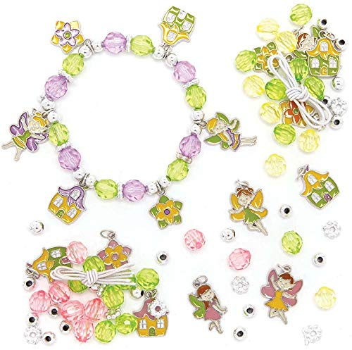 Baker Ross AX908 Kits de bracelets de fées - Paquet de 3, Loisirs créatifs et décorations pour enfants, les cadeaux de fêtes, et les accessoires pour enfants