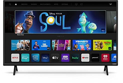 VIZIO 40-inch D-Series Full HD 1080p Smart TV Chromecast Built-in Streaming Channels, D40f-J09, 2021 Model 40 inches (Renewed)
