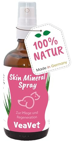 VeaVet Skin Mineral Spray 100ml - Natürliches Pflegeprodukt für Hunde & Katzen