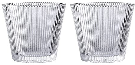 caihuashopping Wassergläser 2 stücke Trinkgläser Wein Glas Muster altmodisch Glas Brandy Trinkgläser Weinglas Haushaltsglas Glasche Trinkerei Trinkglas (Capacity : 2PCS, Color : G7)