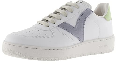 victoria Zapatillas Madrid 1258201 | Efecto Piel & Piezas Color En Contraste & Puntera Perforada para Adulto Unisex
