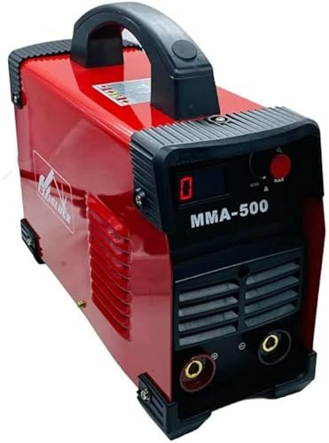SALDATRICE INVERTER AD ELETTRODO 500A CON MASCHERA E ACCESSORI PER FERRO FABBRO