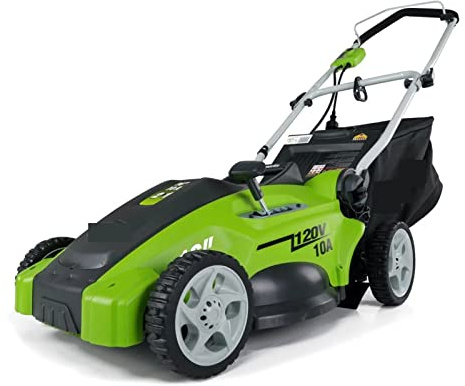 Drahtloser Rasenmäher 10 Amp 16 Zoll Elektro Hinterlauf Rasenmäher mit Kabel