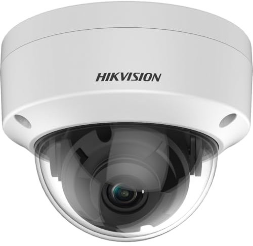 Hikvision Cámara de vigilancia Domo Fija antivandálica PoC de 5MP - DS-2CE57H0T-VPITE(2.8mm)(C)