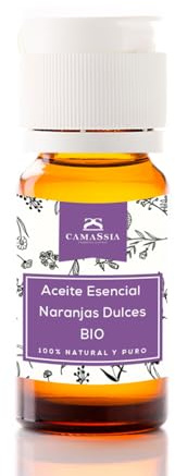 Camassia Aceite esencial naranjas dulces BIO | Aceites esenciales | Citrus sinensis - 100% natural y puro - de agricultura ecológica | 1000ml