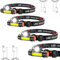 LED Head Torch Rechargeable, Super Bright 230 ° Wide Beam headlamp Flashlight, IP68 Waterproof Helmet headlamp, 3 Kinds of Light Modes, Suitable for Camping, Cycling, Running and Fishing