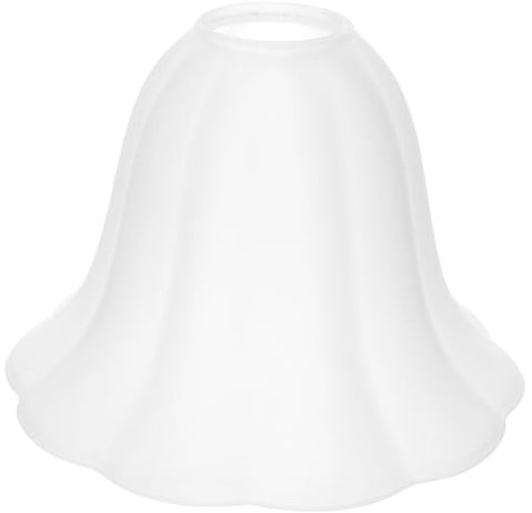 ORFOFE E27 Vintage Glass Lamp Shade Frosted Light Cover for Table and Ceiling Lamps Household for Bedroom and Restaurant