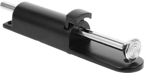 jojofuny Verrou De Porte à Ressort Télescopique Loquet De Sol Alliage De Zinc Pour Portail Serrure De Porte-fenêtre Avec Barre De Sécurité Fixation Au Sol Pour Installation Sûre