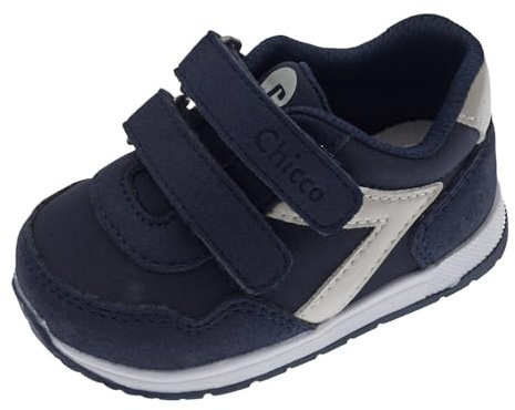 Chicco, Sneaker Bambino, con Comoda Chiusura con Doppio Strappo, Scarpe da Ginnastica Comode, Flessibili e Traspiranti, Ideali per Primavera, Autunno e Inverno, Scarpe Bambino, Designed in Italy