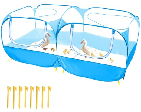 Small Animal Enclosure for Indoor, Multifunctional & Reversible Protective Enclosure, Run, for Travel, Home & Free Range of Rodents and Cats