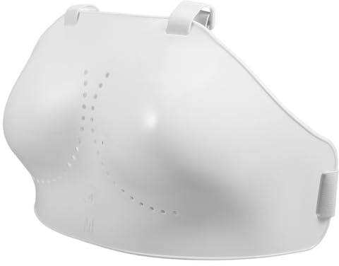 WESIEVYA Protecteur de Poitrine Femme pour Escrime en PVC Blanc, Design Ergonomique Confortable, Protection Optimale pour Entraînement de Fencing