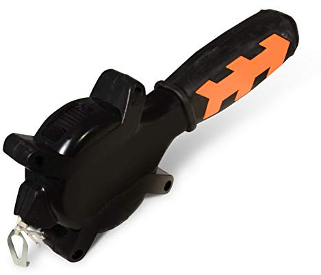 EDMA - Cross Line 30 M - Cordeau Traceur avec Poignée Bi-Matière - Marqueur de Ligne - Ficelle Robuste - 060855 - Outil à Main de Qualité pour Professionnel et Particulier