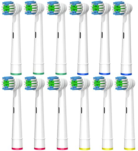 BELADENT Brossettes Pour Brosse À Dents compatible avec Oral-B, Pack De 16 Unités