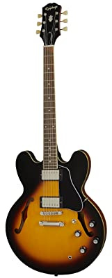 Epiphone Inspired by ES-335 Vintage Sunburst - Halbakustik Gitarre