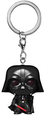 Funko POP! Keychain: Star Wars - Darth Vader - Collectable Vinilo Mini Figure Llavero Novedoso - Relleno De Calcetín - Idea De Regalo - Mercancía Oficial - Fans De Movies - Minifigura