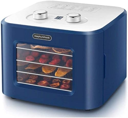 CYZJPRVN Backofen Minibackofen Heißluftfritteuse Mini-Ofen, Drehspieß, 400 Watt Leistung, 4 Schichten großes Fassungsvermögen, automatische Kühlfunktion, Tonsignal, Toaster-Ofen, Heißluftfritteuse,