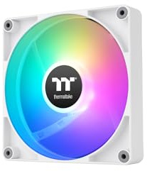 Thermaltake CT120 Reverse ARGB Sync PC Cooling Fan | 120‑mm‑ARGB‑PWM‑Lüfter | White | 2 Fan Pack