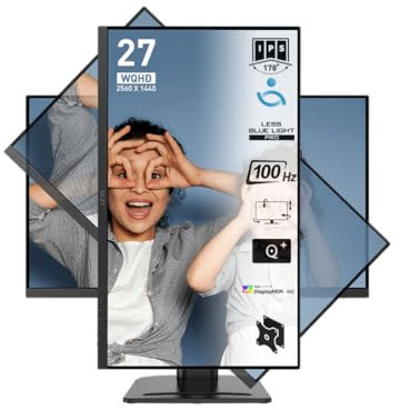 MSI Pro MP273QP E2 écran plat de PC 68-6 cm (27) 2560 x 1440 pixels Wide Quad HD LED Noir