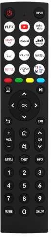 Télécommande universelle pour Smart TV 4K UHD - Aucune configuration nécessaire