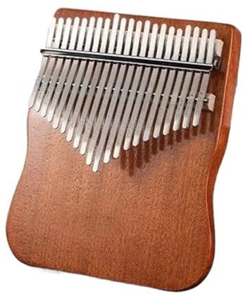 Kalimba Instrument 17/21 Tasten Kalimba Massivholz Professionelle Musiktastatur Miniatur Kalimbas Initiants Tragbares Daumenklavier(21 keys1)
