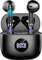 Cuffie Bluetooth Auricolari Bluetooth 5.4, Cuffie Wireless con 4 ENC Cancellazione Rumore Mic, Cuffie in Ear 40 Ore di Riproduzione, Cuffie Senza Filo HiFi Stereo IP7 Impermeabili nero