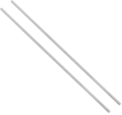 PATIKIL 2Pezzi #10-32 UNF 304 Asta Inossidabile 11.8 Lunghezza Vite Lunga | Barra Filettata Completa, Filettatura Destra Barra Completa Perno, Per Ancoraggio Bullone, Supporti E U-Bolt