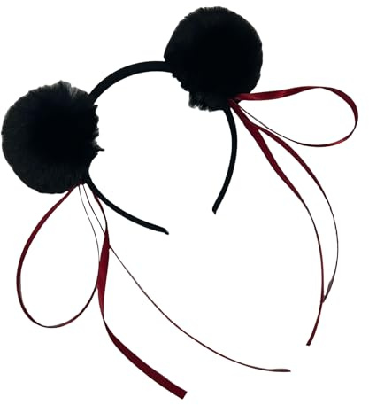 KAHDGSS Necha-Pompons-Haarband für einzigartige Frisuren, Anime-Liebhaber, bequemes Haarband mit birght Farbe, für Themenpartys, Cosplay, Haarschmuck