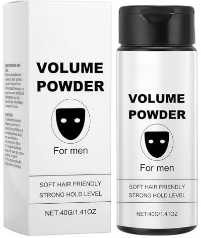 Volume Powder for Men, Hair Texture Powder, Strong Hold Texturizing & Thickening-Powder, Hair Styling-Powder, Easy to Apply