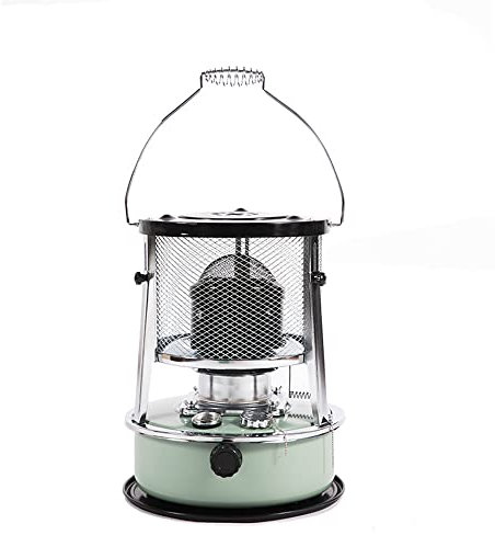 XFAK 5L Petroliumheizer Eisfischen Camping Petroleumofen Tragbare Draussen Innenräume Heizgerät Kochen Grillofen Mobiler Heizpilz Haushalt/Büro 1Stk (Color : Blue)