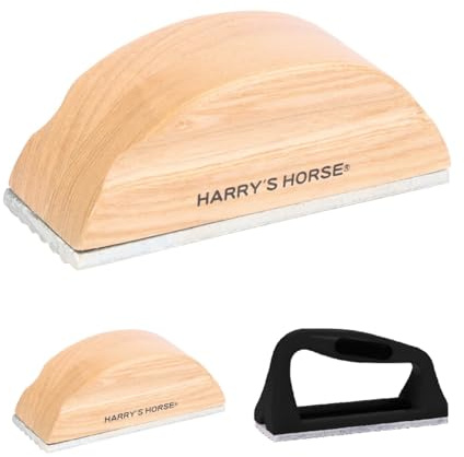 NETPROSHOP Handliche Hufraspel zum Aktualisieren und Abrunden der Pferdehufe, Groesse:M, Farbe:Natur