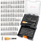 PRIDE&CRAFT 102PC Screwdriver Bits Set with 1/4'' Quick Release Bit Holder, Premium Security Screwdriver Bit Set, Magnetic Drill Bit Holder