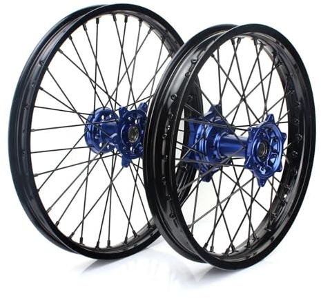 Für YZ250F YZ450F 2014–2023. Für YZF YZ-F MX Vorne 21 Zoll 1,6 Zoll Hinten 19 Zoll / 18 Zoll 2,15 Zoll Felgennabe Stahlfelge Hinterradnabe Radfelgen Kreis Nabe(Size:21 19 14-23)