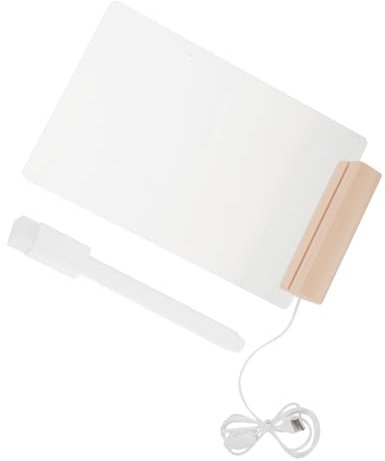 PLAFOPE 1satz Notiztafel Mit -beleuchtung Abwischbar Und Marker Für Büro Schule Hochzeiten Und Partys
