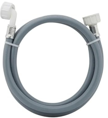 SOS Accessoire Tuyau d'arrivée d'eau universelle pour Lave linge, lave vaisseille 3 m droit angle 90 avec raccordement robinet 3 4
