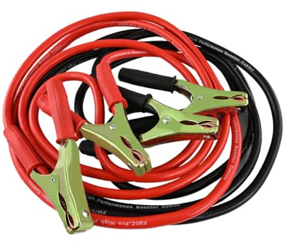 FMIC.EU Performance Câble de démarrage 4,5 m 75 mm² 1500 A pour voitures et camions 12 V et 24 V Haute conductivité Isolation robuste Aide au démarrage fiable