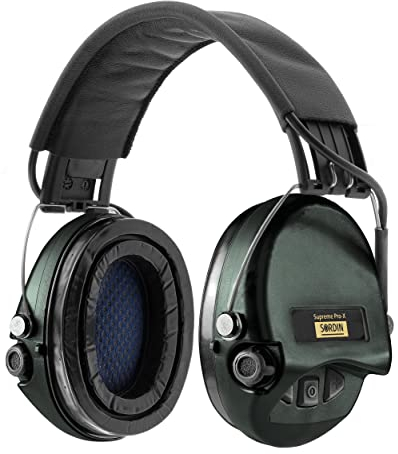 MSA SORDIN Erwachsene Schalldichte Kopfhörer Supreme Pro X, schwarz, One size, SUPREME_PRO_X