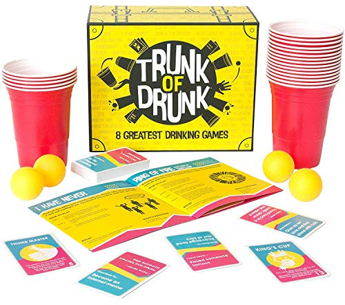 Trunk of Drunk – 8 grandes juegos de beber (Beer Pong, Ring of Fire, Never Have I Ever y más)
