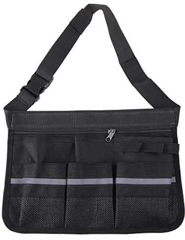 Lightweight Waist Belt Tool Bag KTV Dining Cleaning Tool Storage Bag Hotel Restaurant Cleaner Waiter for Cleaner Waiter Storage Large with Zipper Small with
