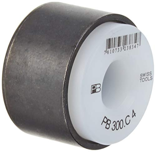 PB Swiss Tools Kunststoffeinsatz Stahlkappe für Schonhammer Ø 35mm, 300.C 4 | 100% Swiss Made | Lifetime Guarantee | Für professionelles Arbeiten in Industrie & Handwerk
