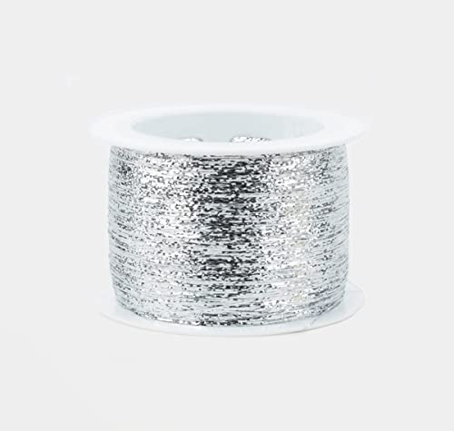 PRO LANA Woolly Hugs Glitzer 1000m 301 - Silber