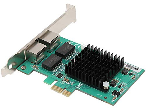 Kafuty Scheda di Rete PCI-E x4 x8 x16, 1X Gigabit Ethernet Server Scheda di Rete Computer Chip Originale per Intel 82575-S - IEEE802.3, IEEE802.3u, IEEE802.3ab, IEEE802.3X