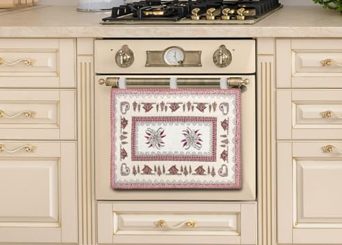 SOFFICIOSO Copriforno Decorativo Cucina per Forno Universale Montagna Tirolese Monte Bianco