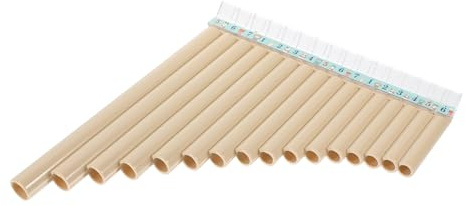 Generic Beginner Pan Flute c Röhren Tragbare Kinderinstrumente Für Rhythmische Entwicklung Und Hand-brau-koordination Robust Und Leicht Für Anfänger