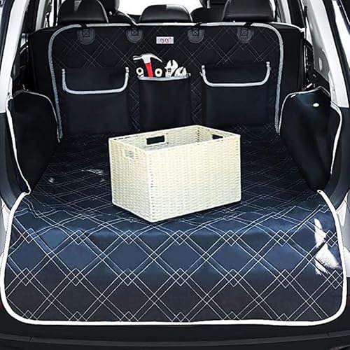 Protection Coffre Voiture Chien,Imperméable Housse de Coffre pour Chien Universelle Voitures SUV Premium Housse Protection Coffre Voiture Chien Protection Couverture Bache Tapis Housse Protege