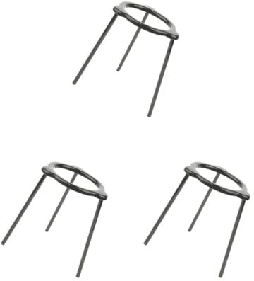 3 Set Lab Chemistry Stand Experiment Beaker Bunsen Burner Tripod Holder 75mm/3''