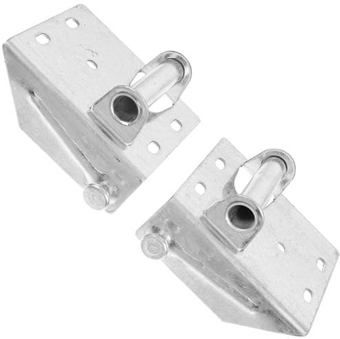 Artibetter 4 Pairs Garage Door Roller Brackets Iron Material Residential Door Hinges Stable Garage Accessories for Home Installation