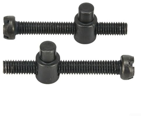 Eawfgtuw Tornillo de ajuste de tensor de cadena de repuesto de metal para motosierra eléctrica 405 5016, herramienta de mantenimiento profesional de motosierra, paquete de 2