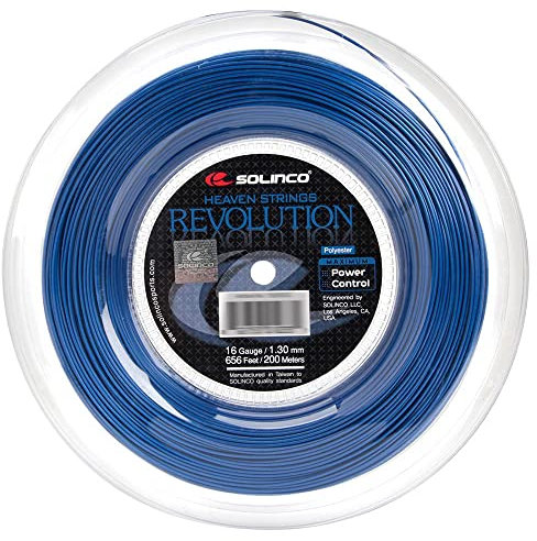 Solinco Saitenrolle Revolution, Blau, 200 m, 0555020120700016